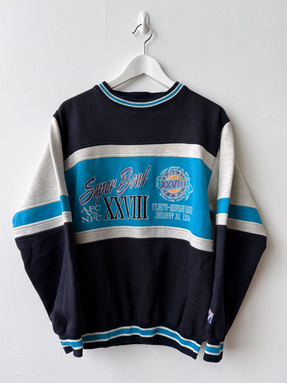Super Bowl Crewneck (M) - från Logo 7 (1994)