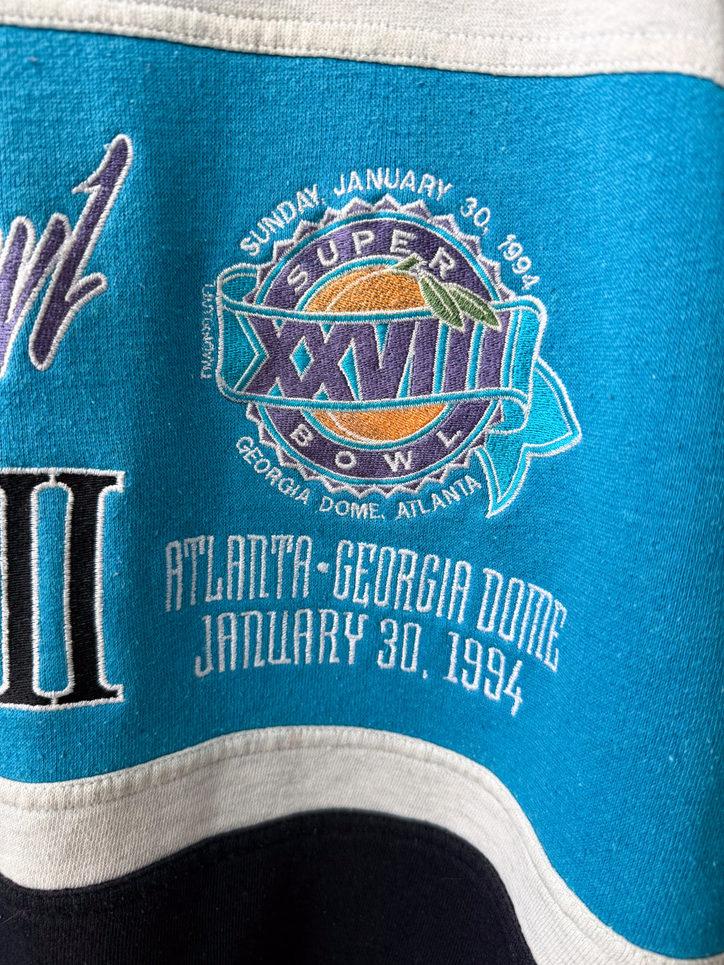 Super Bowl Crewneck (M) - från Logo 7 (1994)