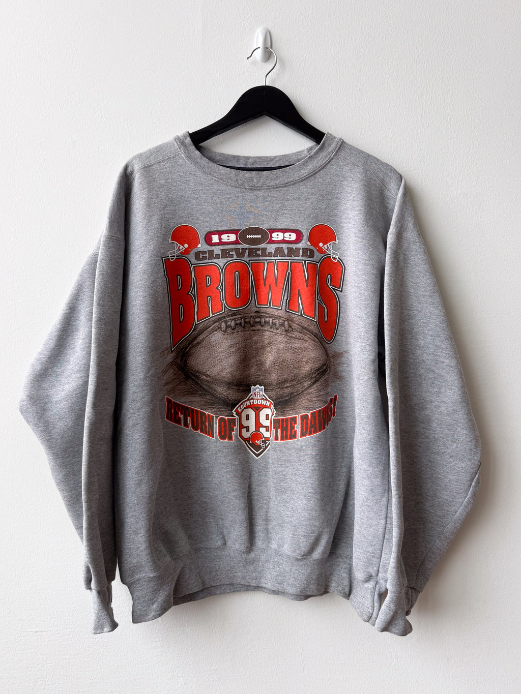 Cleveland Browns Crewneck (L) - från Starter (1999)