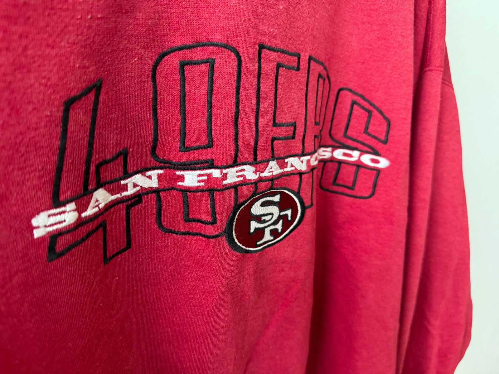 San Francisco 49ers Crewneck (XL) - från Starter 1993-96