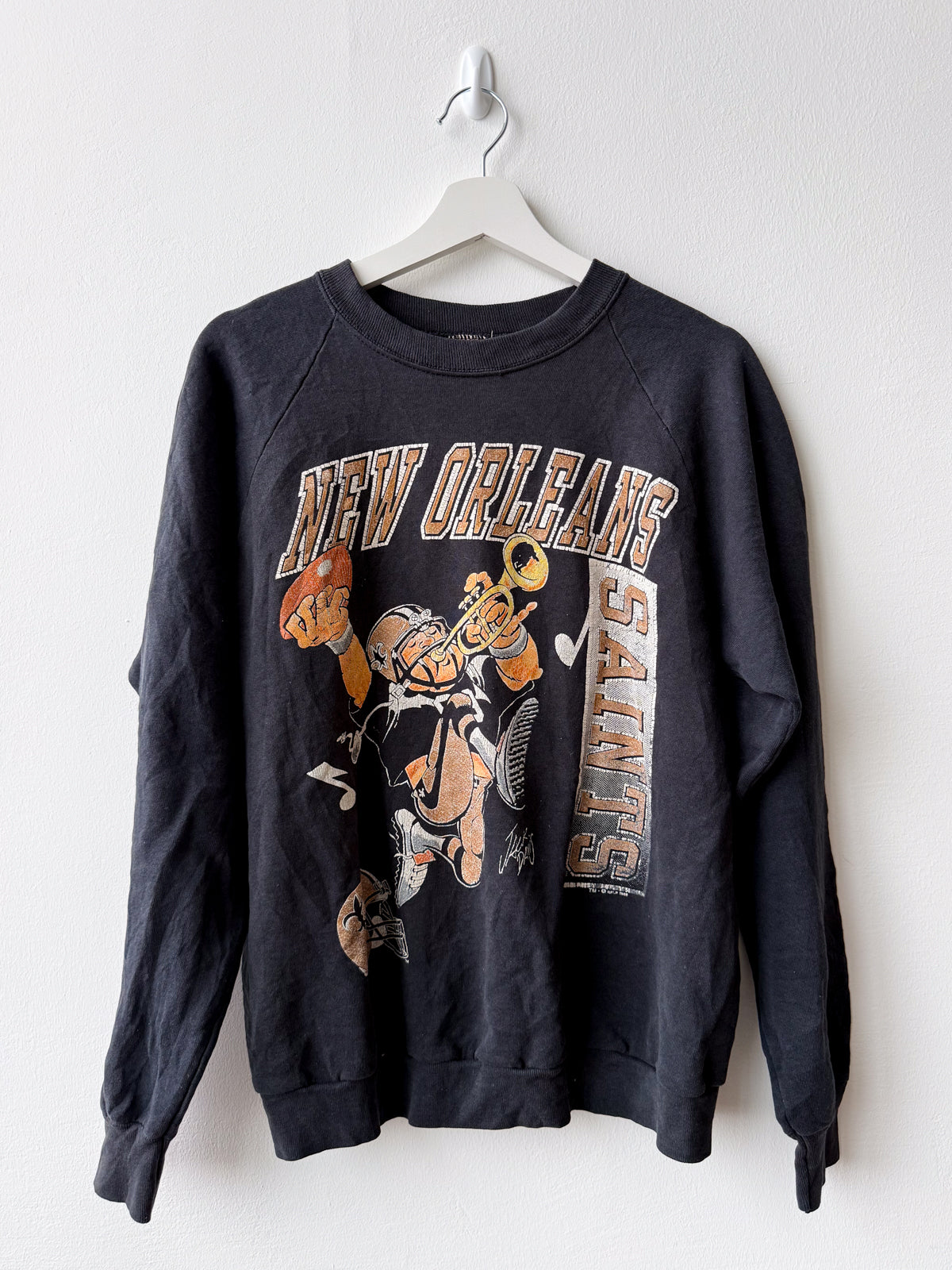 New Orleans Saints Sweatshirt ("M") - från Fruit of the Loom (1990-95)