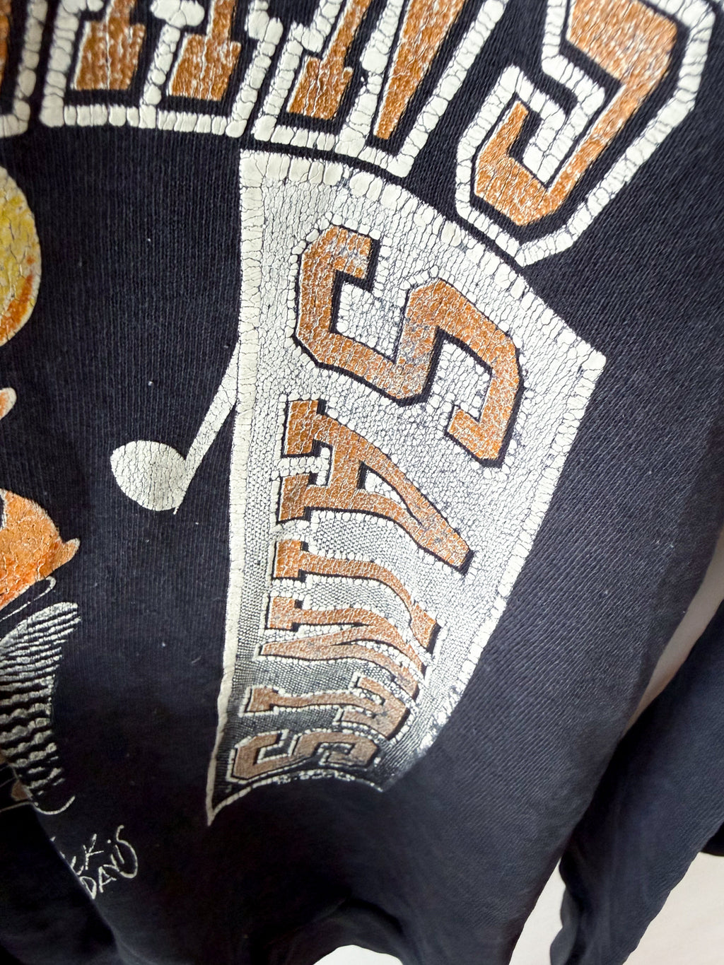 New Orleans Saints Sweatshirt ("M") - från Fruit of the Loom (1990-95)