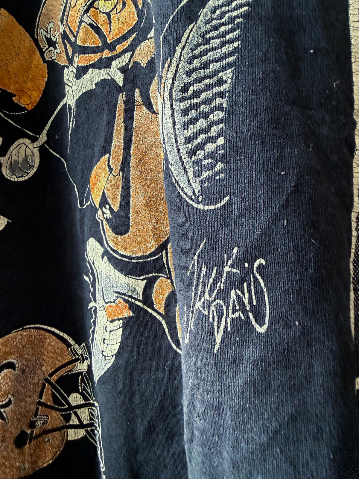 New Orleans Saints Sweatshirt ("M") - från Fruit of the Loom (1990-95)