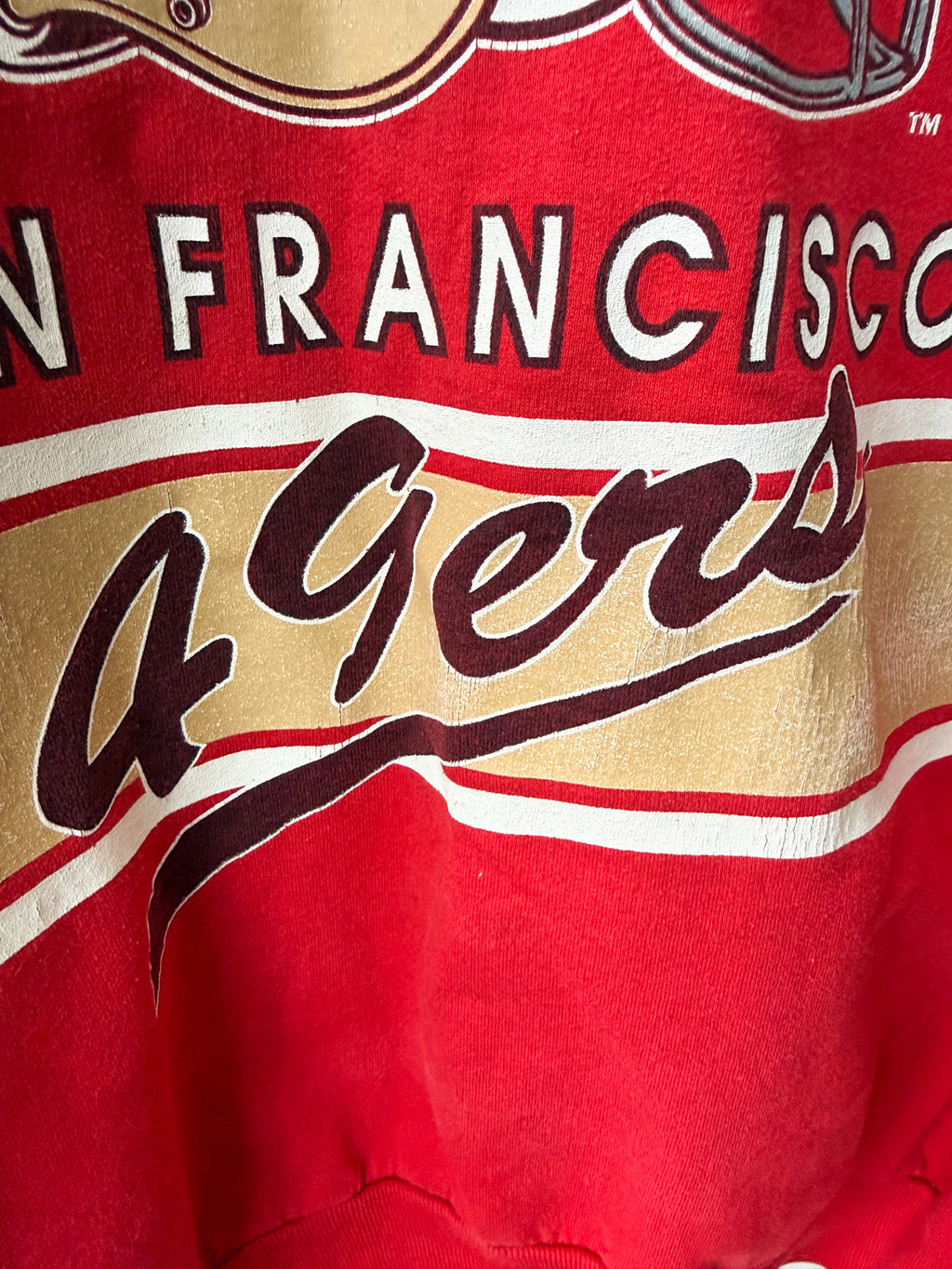 San Francisco 49ers Crewneck ("M") - 1998-92 från Garan