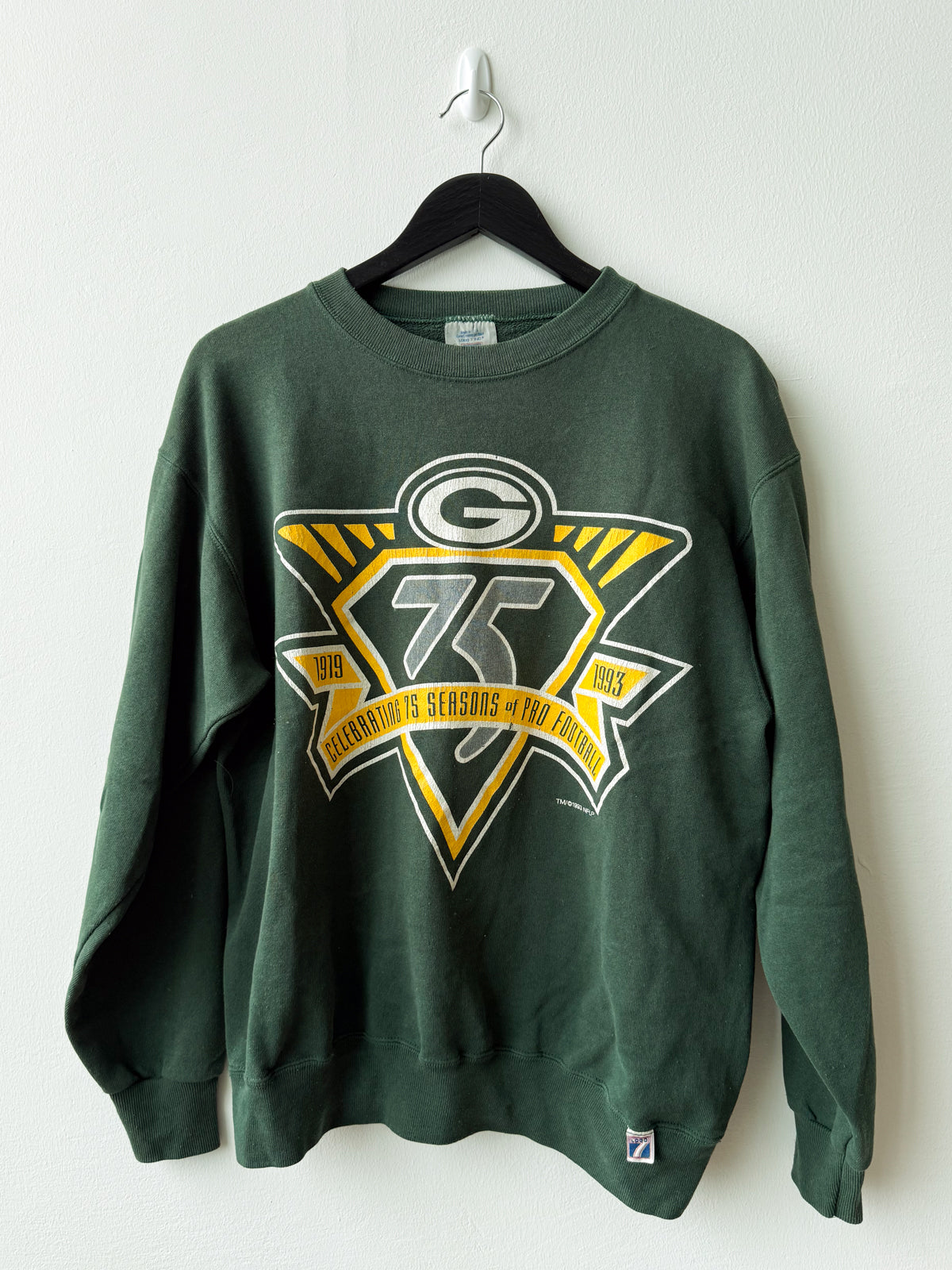 Green Bay Packers Sweatshirt (M) - från Logo 7 (1993)