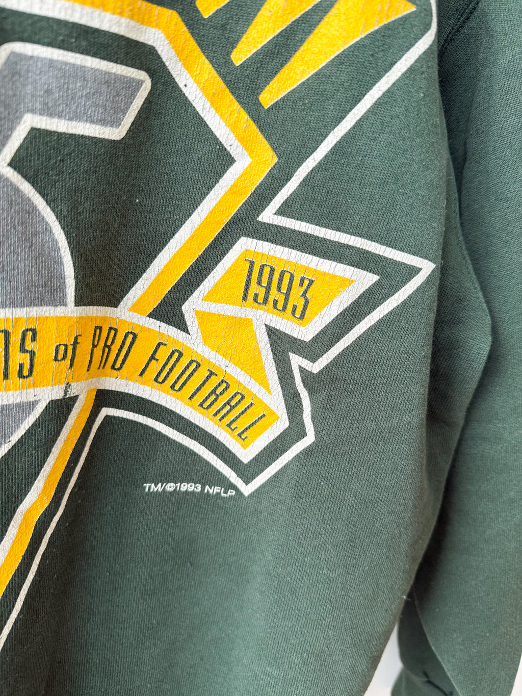 Green Bay Packers Sweatshirt (M) - från Logo 7 (1993)