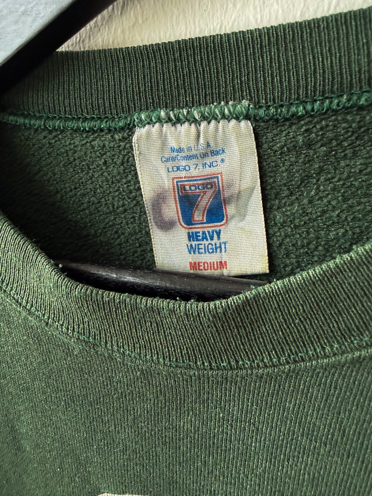 Green Bay Packers Sweatshirt (M) - från Logo 7 (1993)