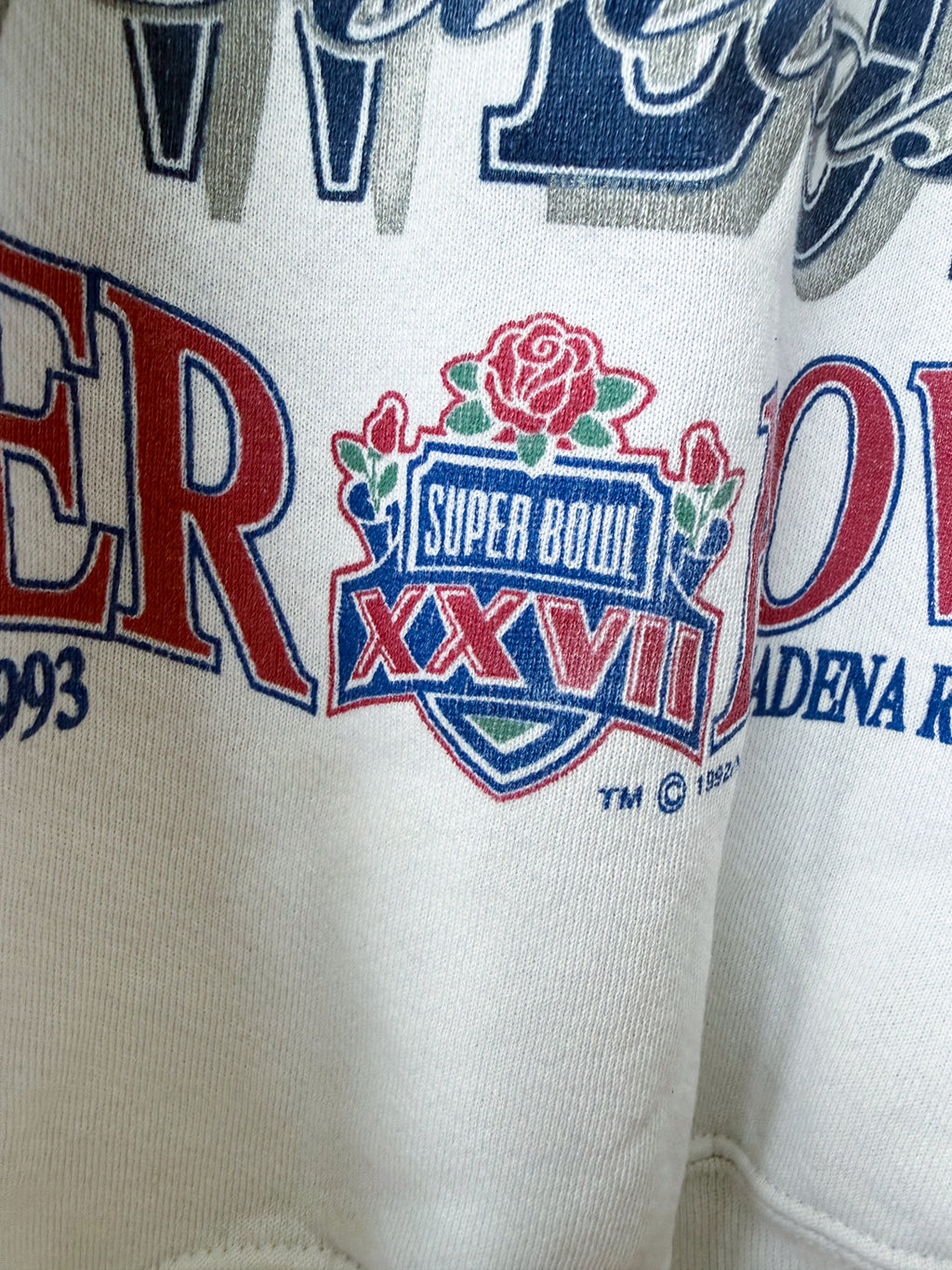 Dallas Cowboys Crewneck ("M") - från Jerzees (1992)