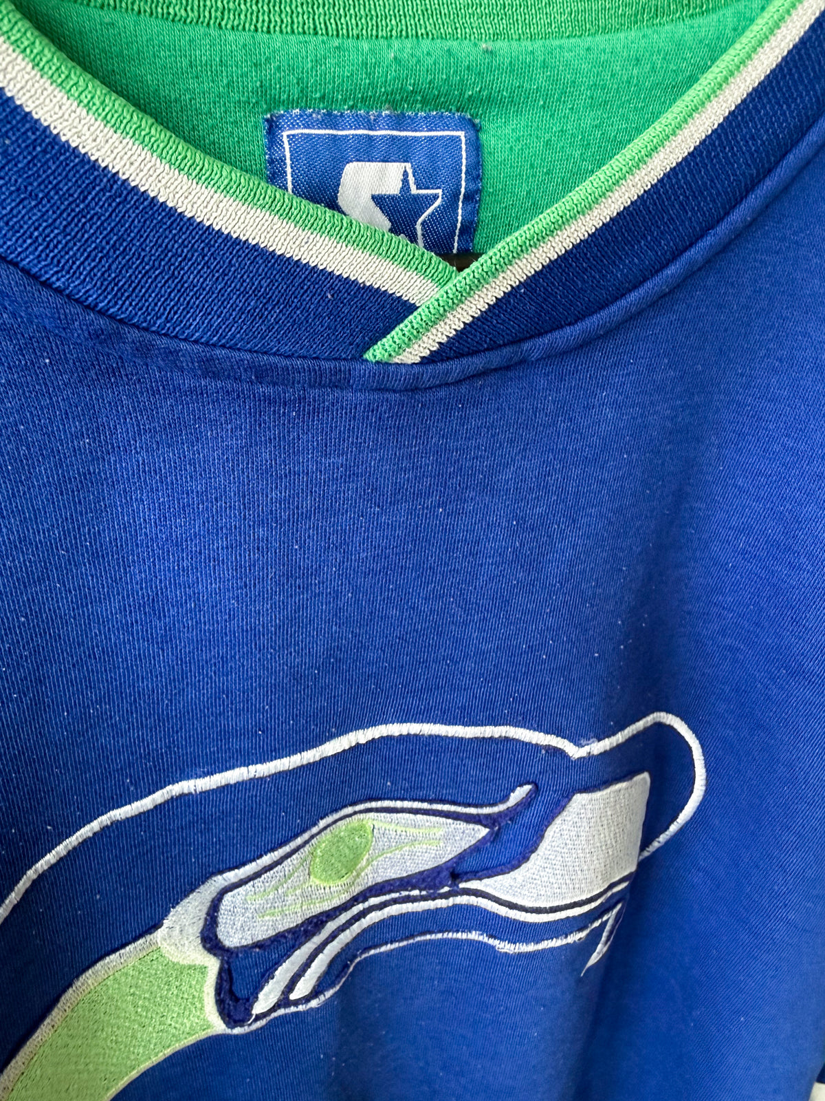 Seattle Seahawks Crewneck (M/L) - från Starter 1992-95