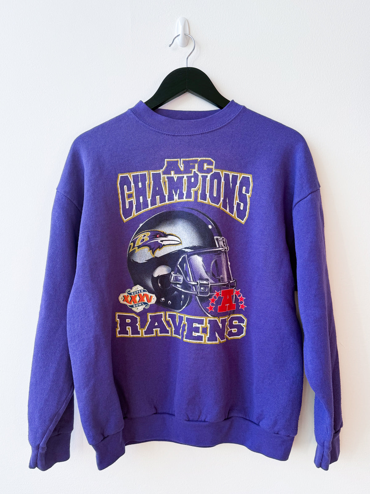 Baltimore Ravens Crewneck - från Logo Athletic (ca 2000)