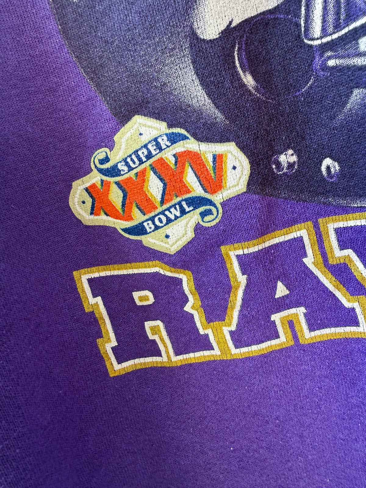 Baltimore Ravens Crewneck - från Logo Athletic (ca 2000)