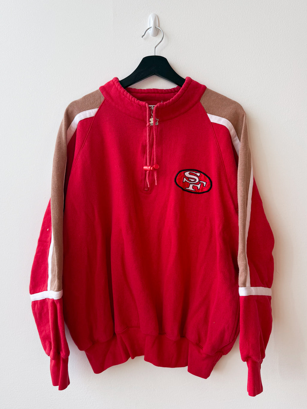 San Francisco 49ers Fleecetröja - från Starter (ca 1994)