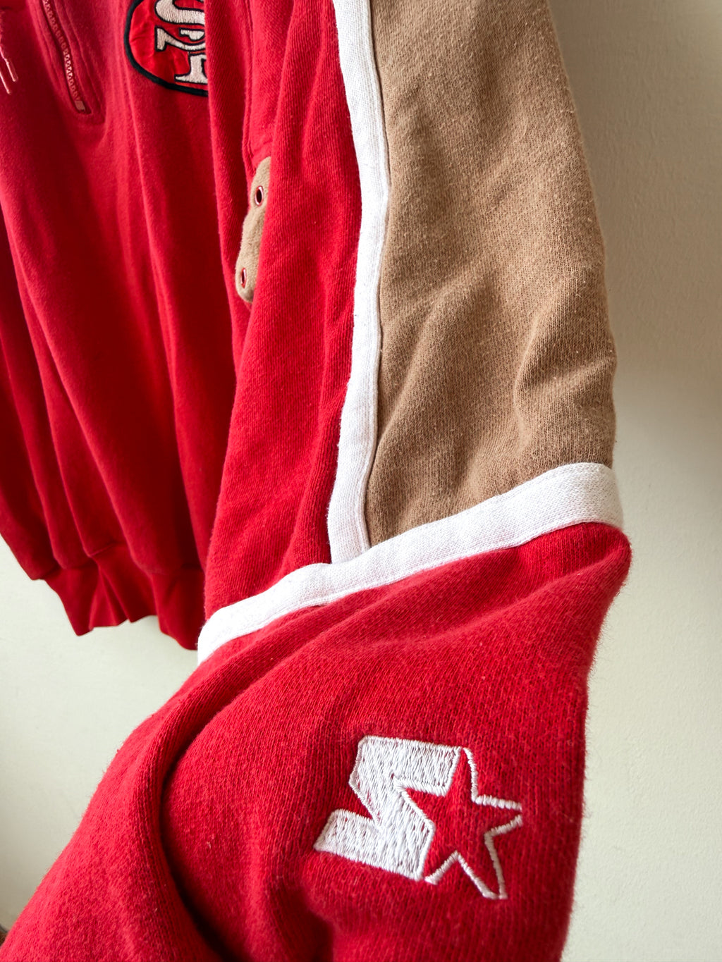 San Francisco 49ers Fleecetröja - från Starter (ca 1994)