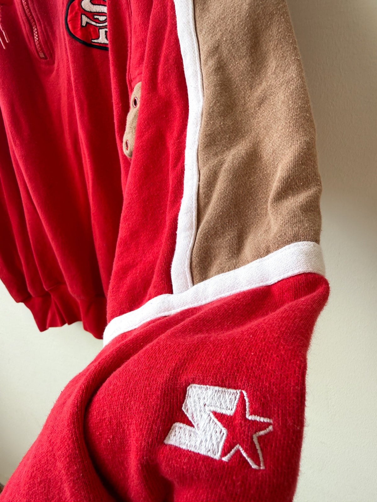 San Francisco 49ers Fleecetröja - från Starter (ca 1994)