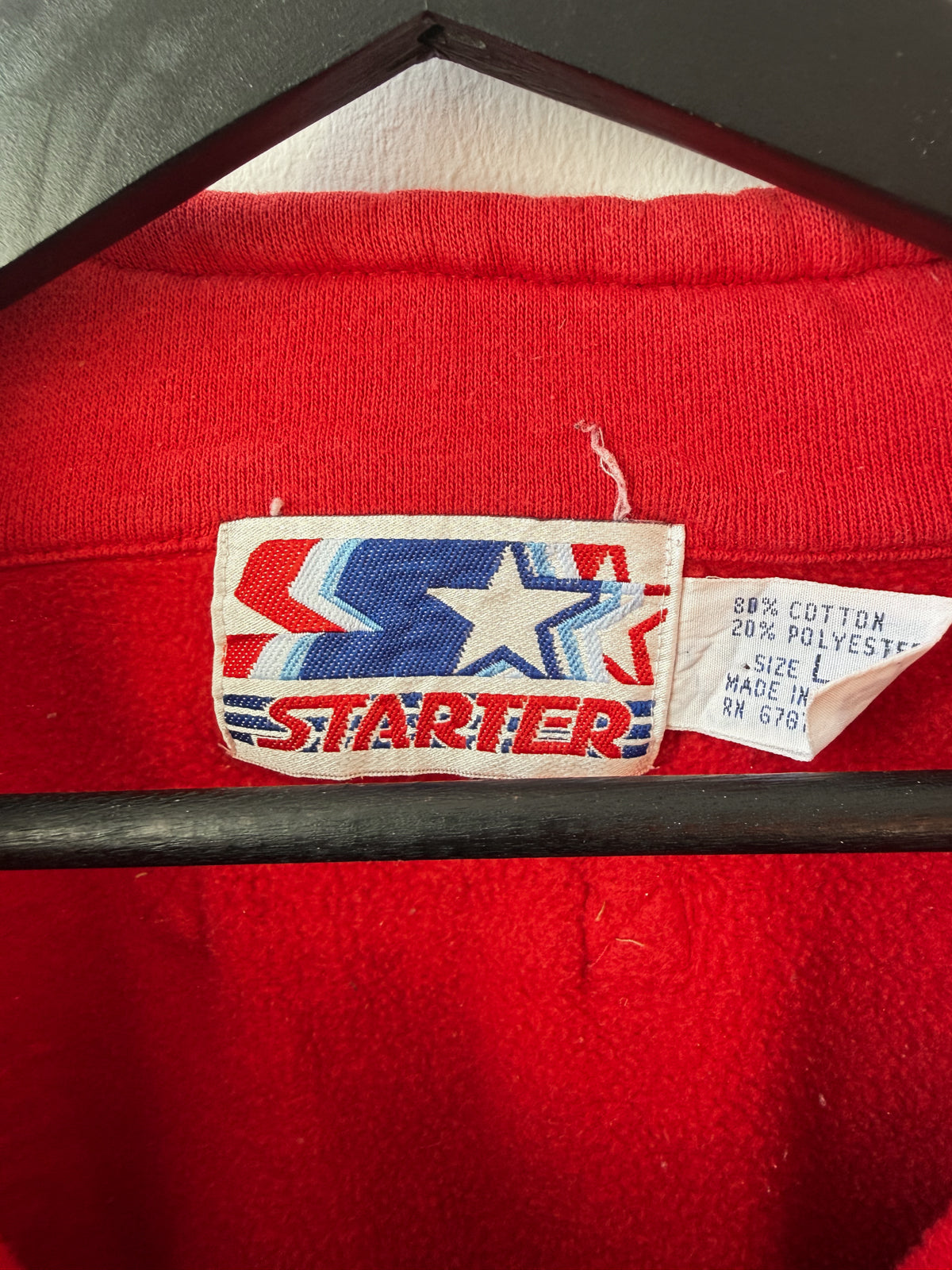 San Francisco 49ers Fleecetröja - från Starter (ca 1994)