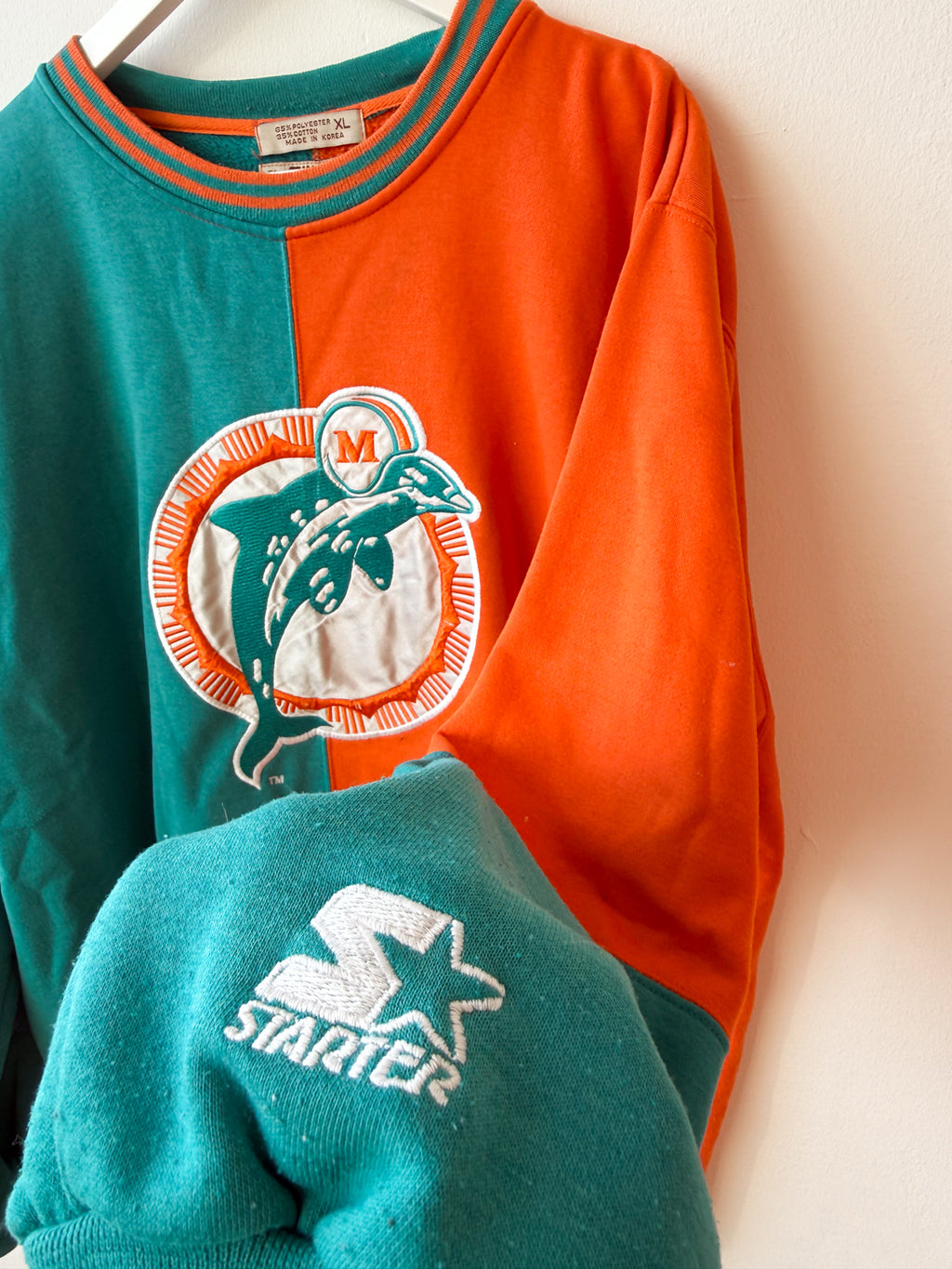 Miami Dolphins Sweatshirt (XL) - från Starter (1988-91)
