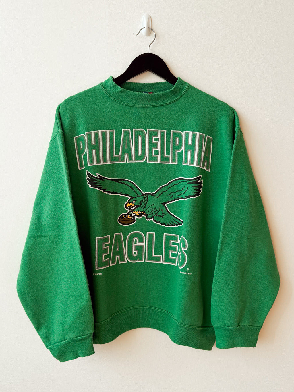 Philadelphia Eagles Crewneck (L) - från Jostens 1991-93