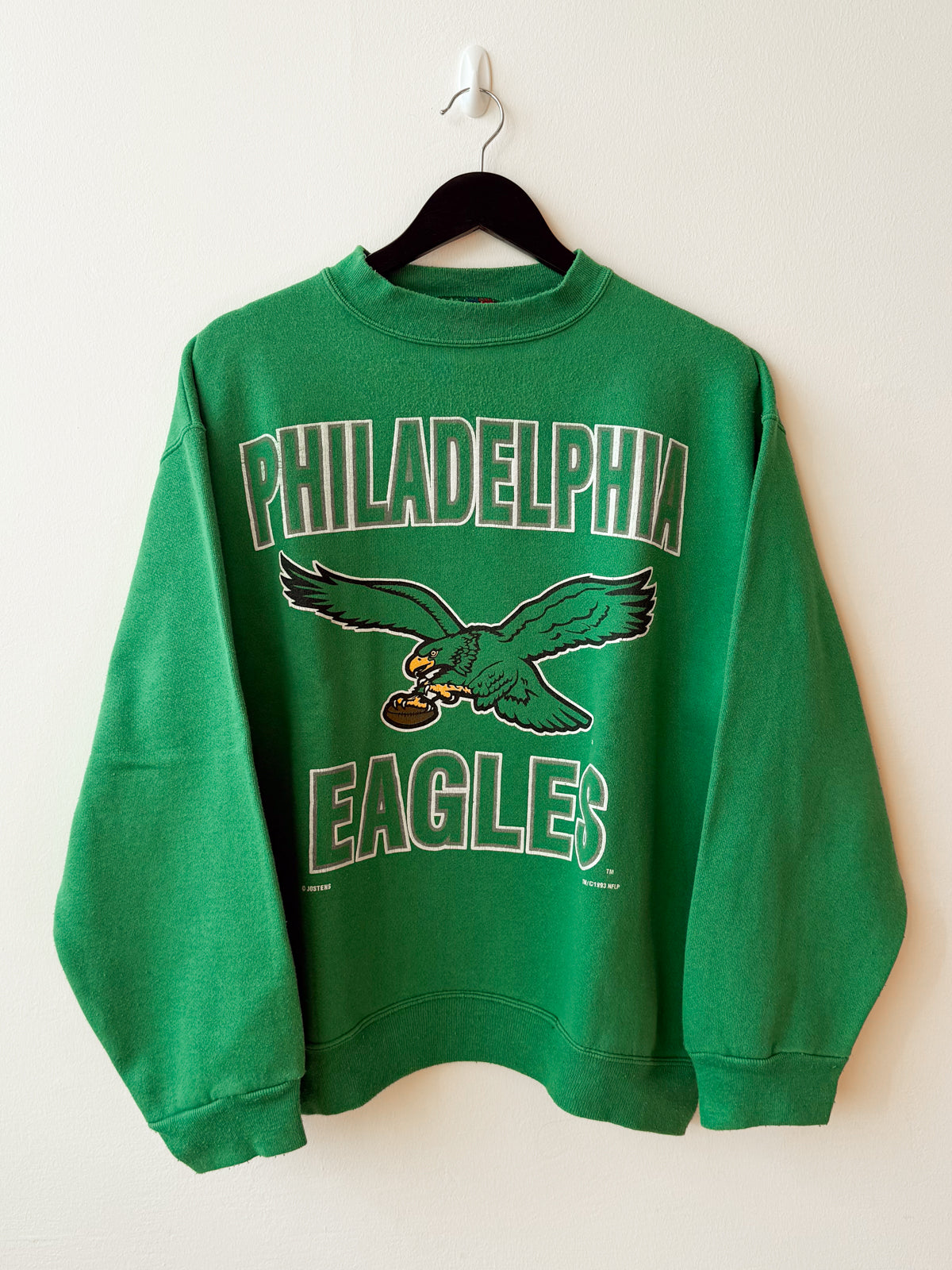 Philadelphia Eagles Crewneck (L) - från Jostens 1991-93