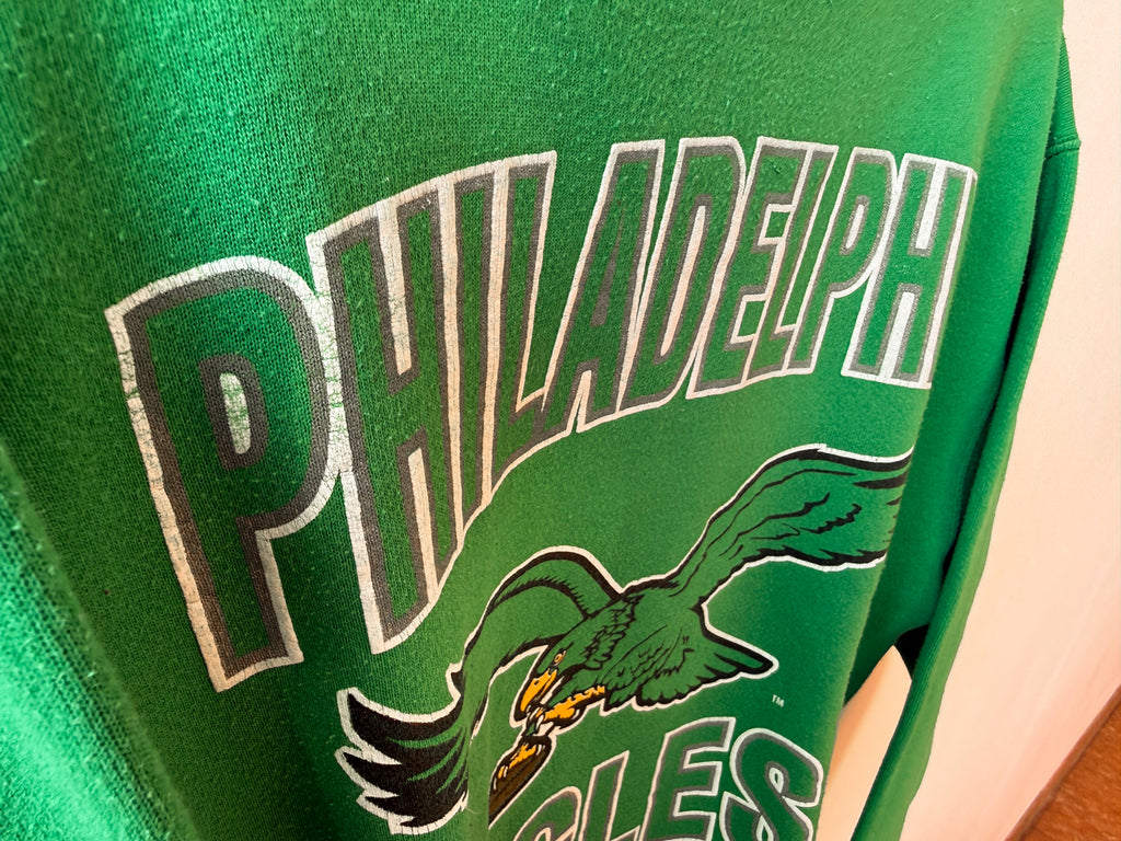 Philadelphia Eagles Crewneck (L) - från Jostens 1991-93