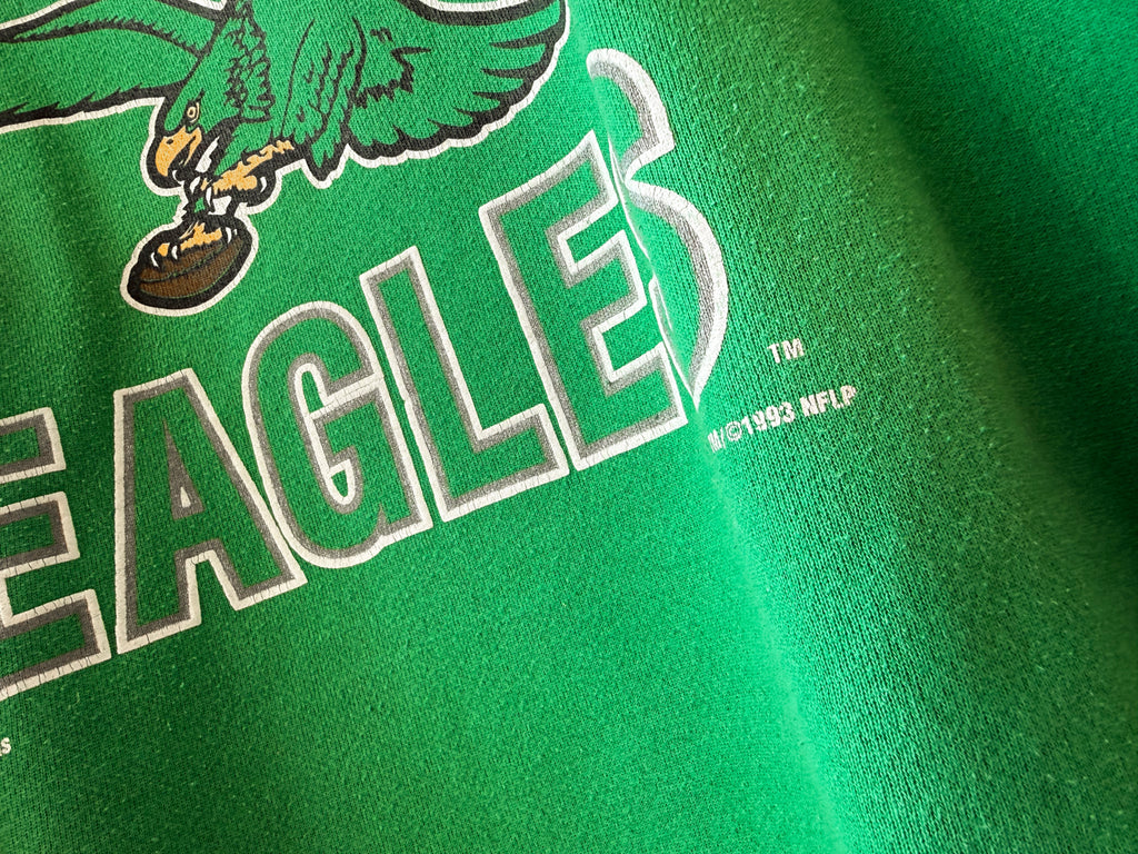 Philadelphia Eagles Crewneck (L) - från Jostens 1991-93