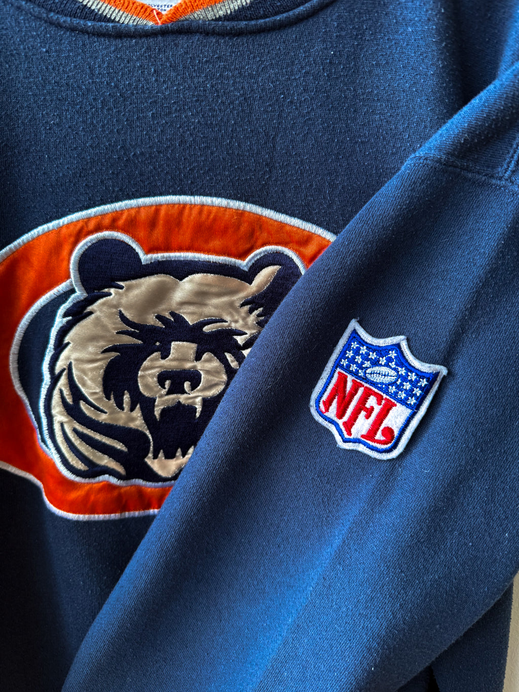 Chicago Bears Crewneck (L) - från Starter (ca 1995)