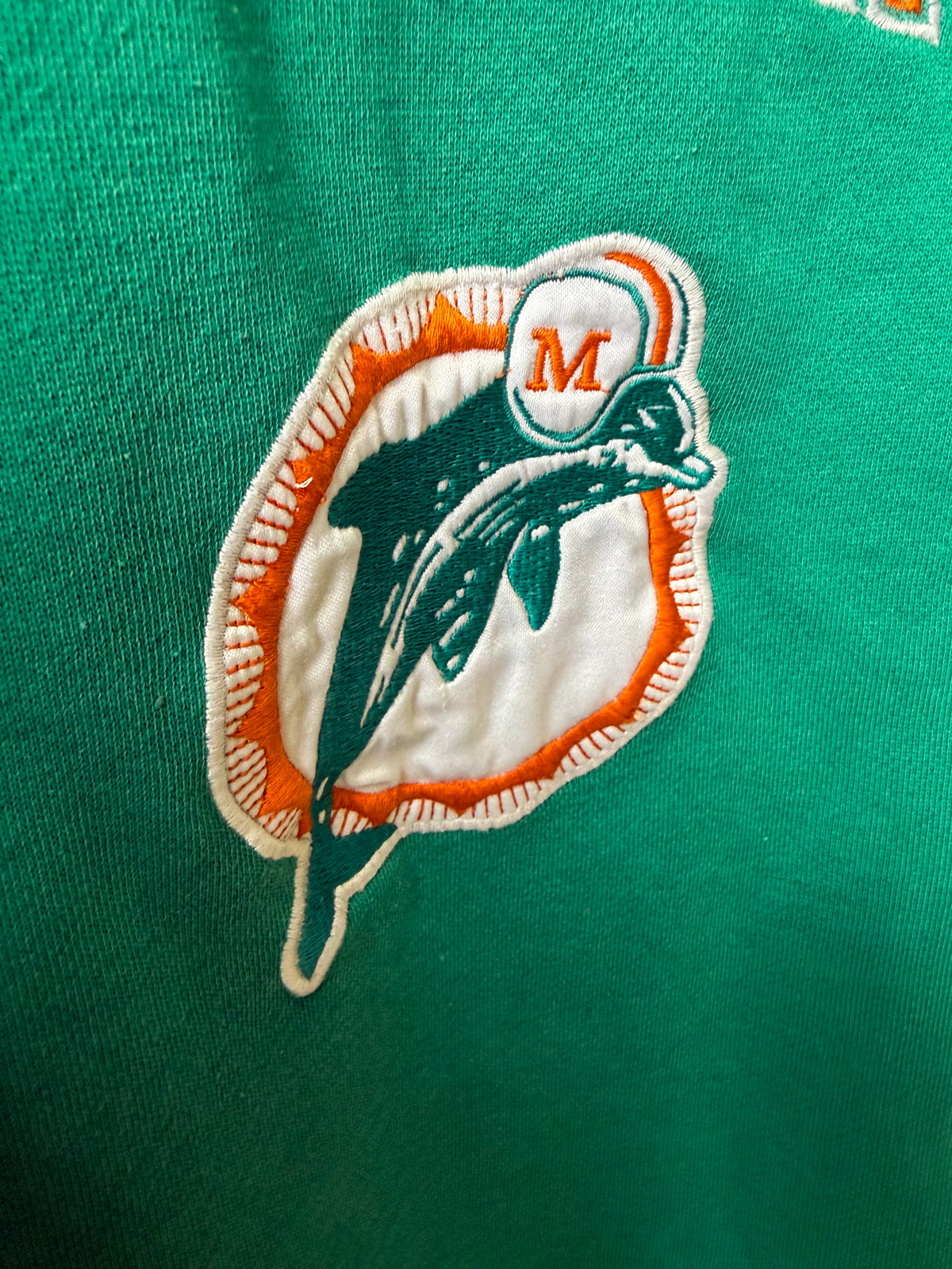 Miami Dolphins Crewneck (L/XL) - från Starter (ca 1997)
