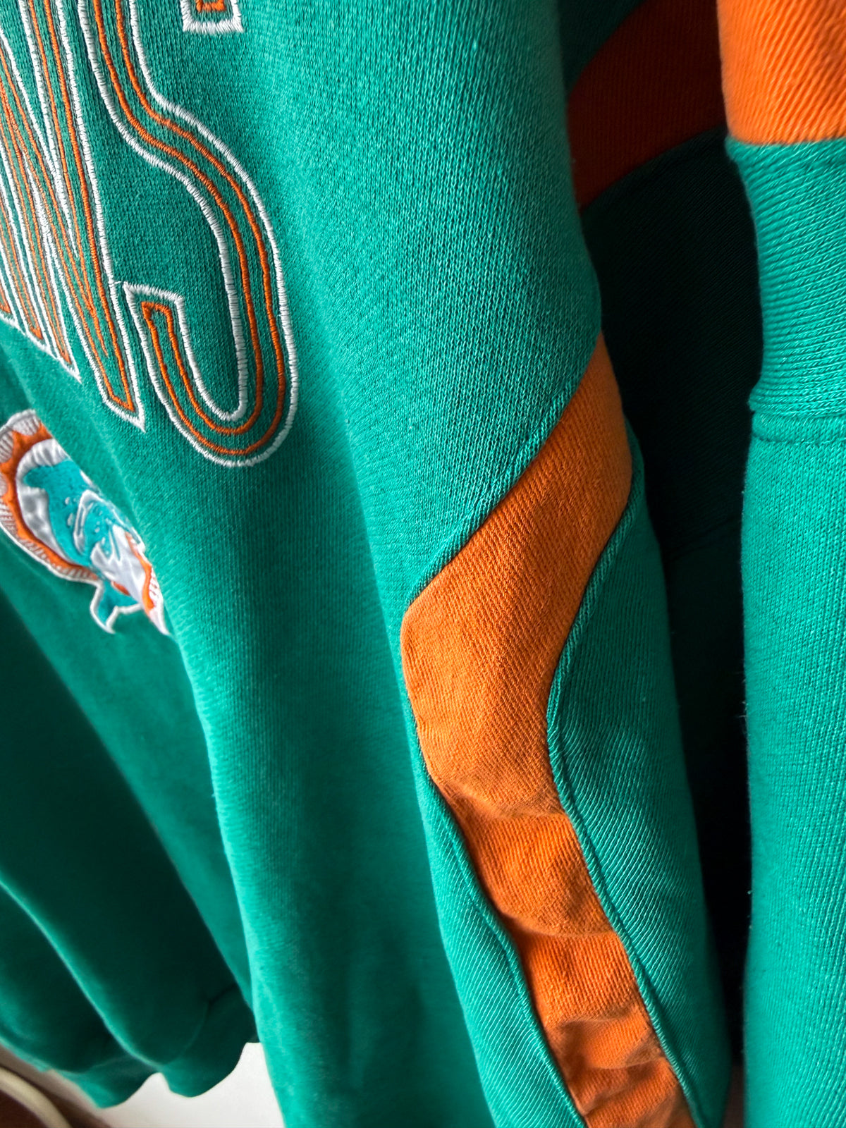 Miami Dolphins Crewneck (L/XL) - från Starter (ca 1997)