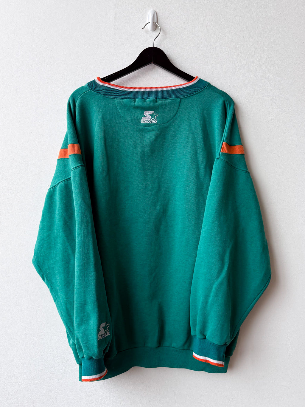 Miami Dolphins Crewneck (L/XL) - från Starter (ca 1997)