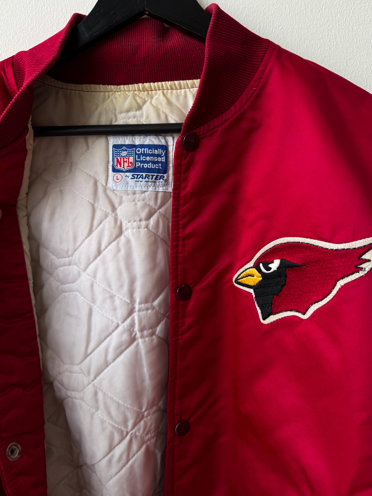 Arizona Cardinals Satin Bomber (M/L) - från Starter (ca 1990)