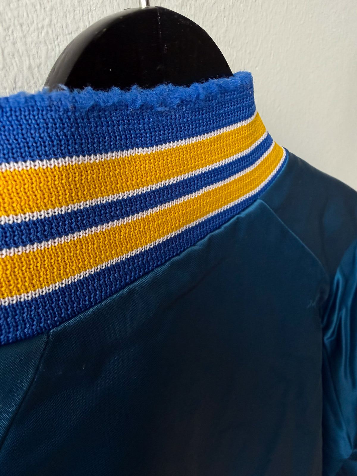 Los Angeles Rams Satin Bomber (S/M) - från Chalk Line (ca 1988)