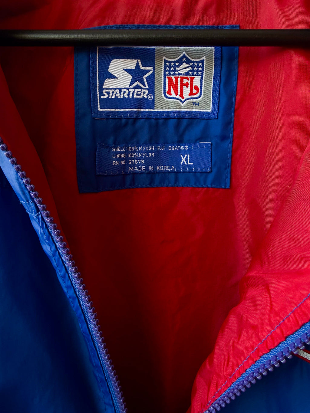 New York Giants Windbreaker (XL) - från Starter (1990-95)