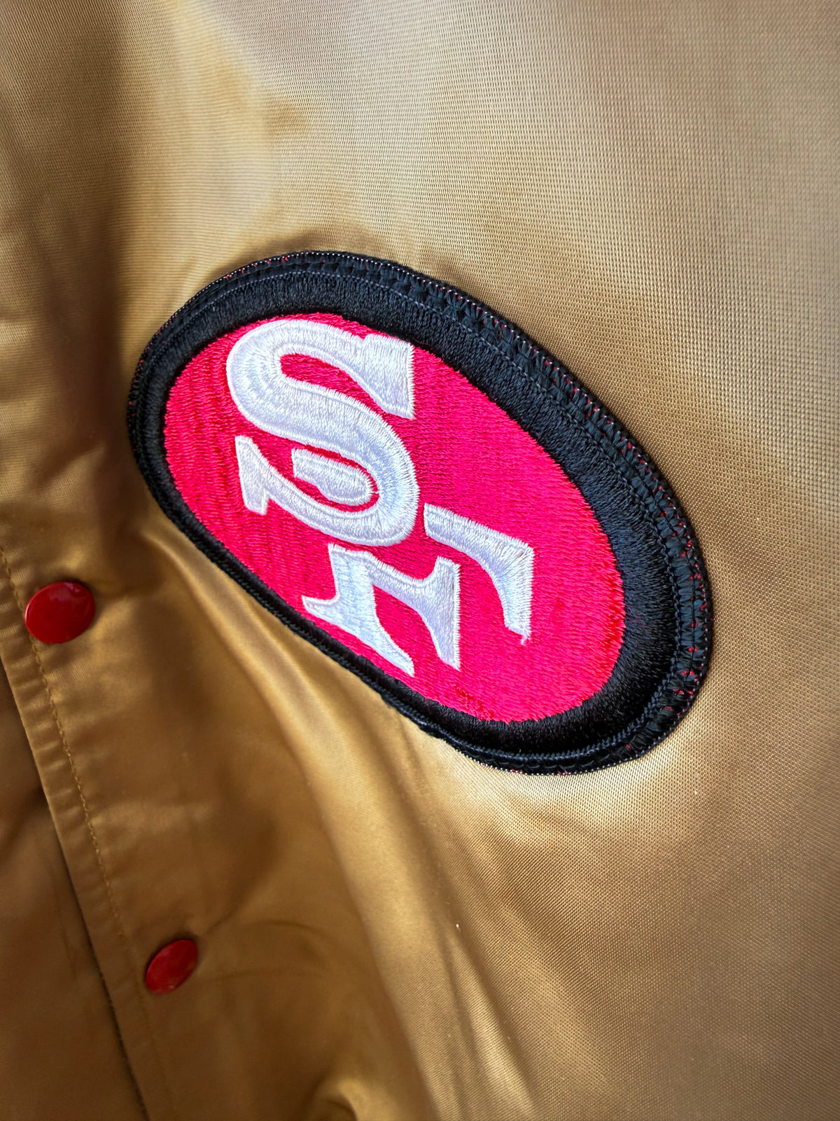 San Francisco 49ers Bomber (M/L) - från Chalk Line (1988-93)