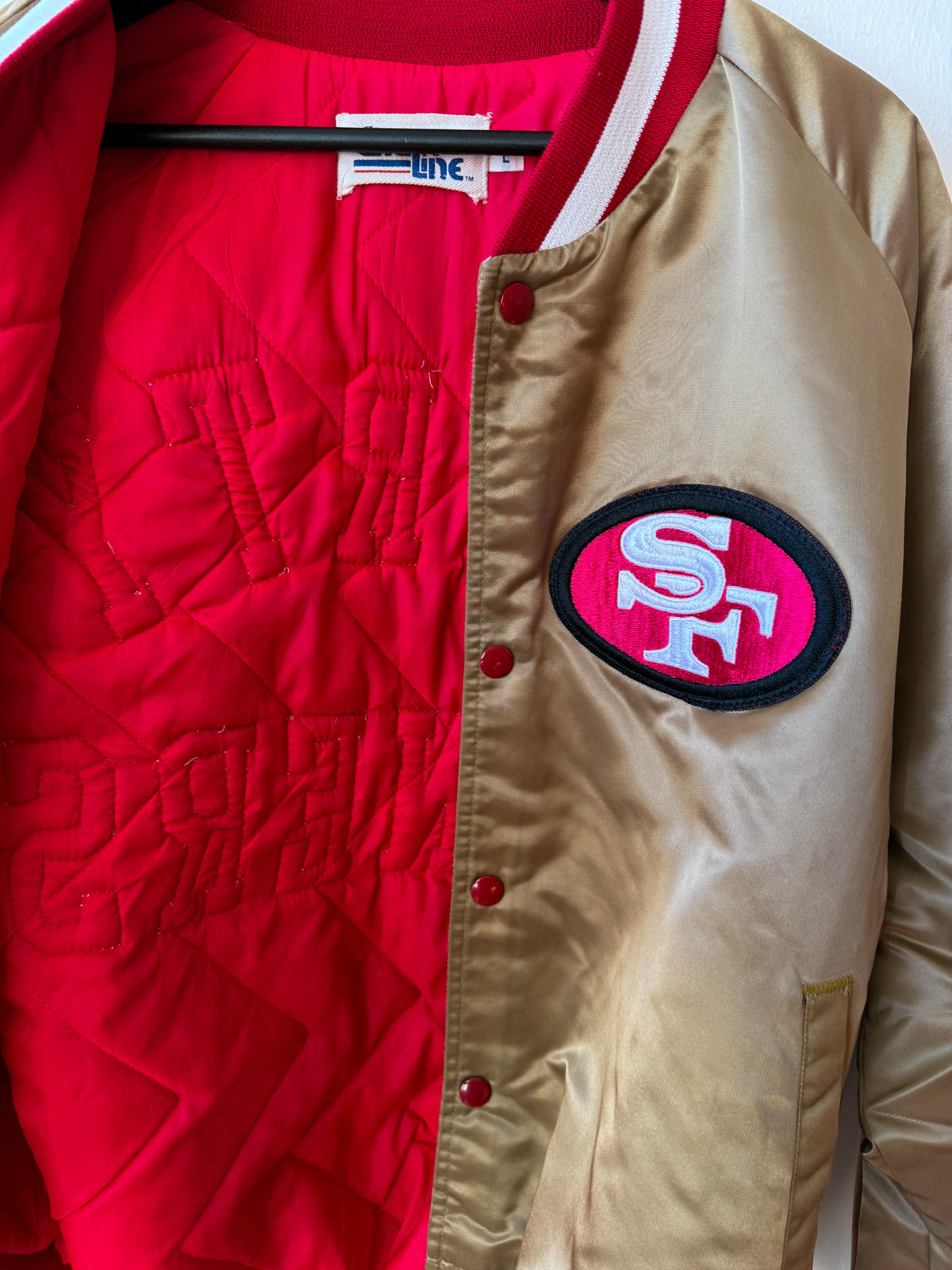 San Francisco 49ers Bomber (M/L) - från Chalk Line (1988-93)