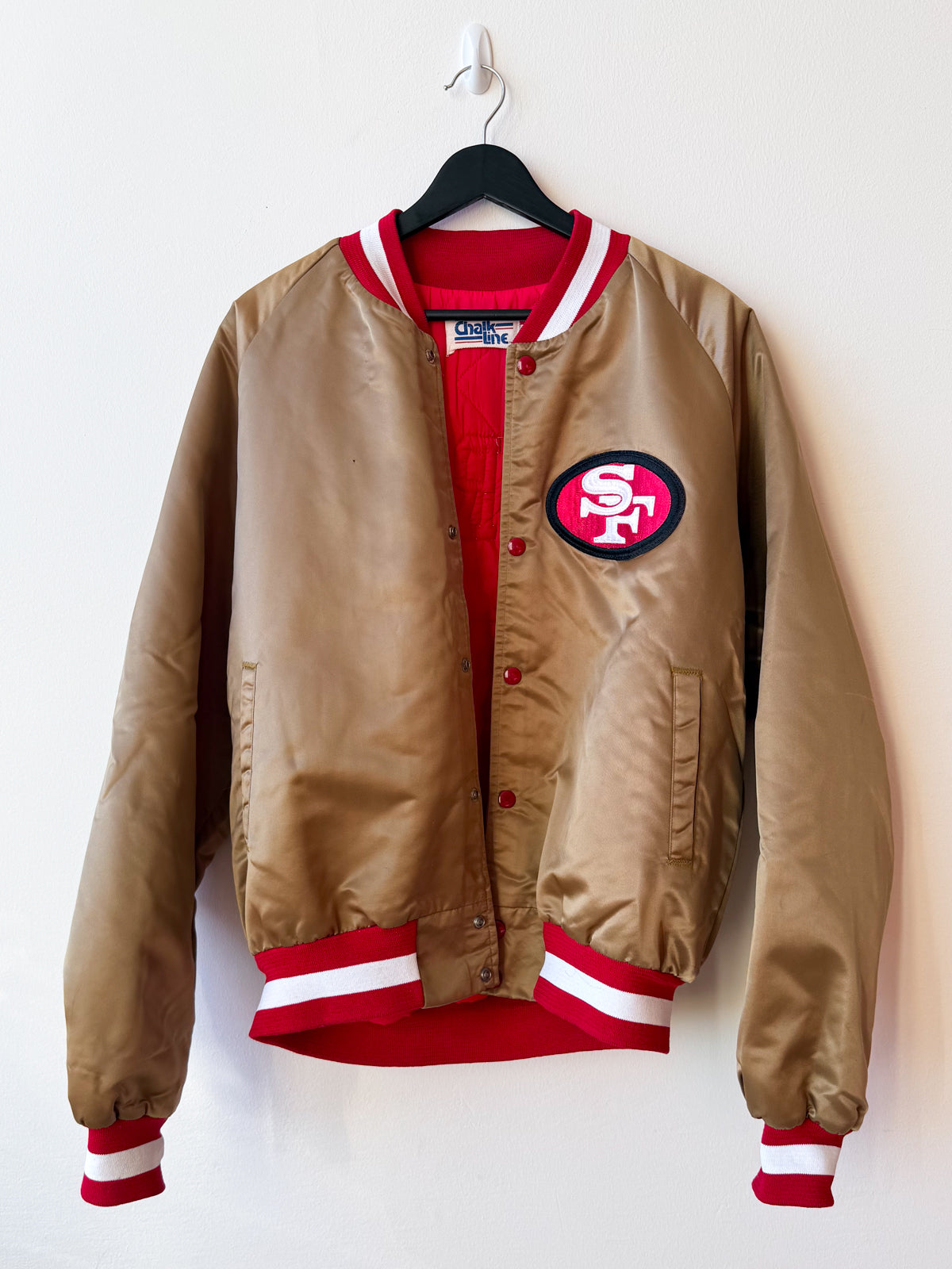 San Francisco 49ers Bomber (M/L) - från Chalk Line (1988-93)