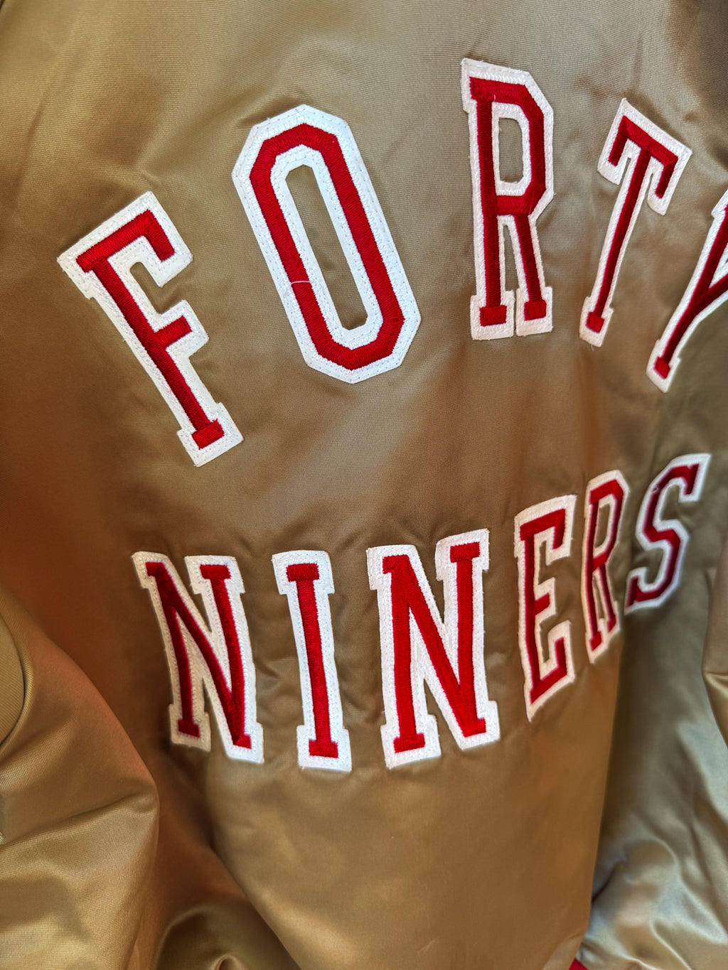 San Francisco 49ers Bomber (M/L) - från Chalk Line (1988-93)