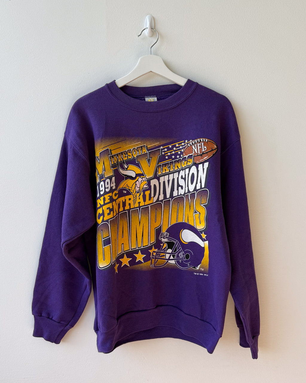 Minnesota Vikings Crewneck (L) - från Competitor (1994)