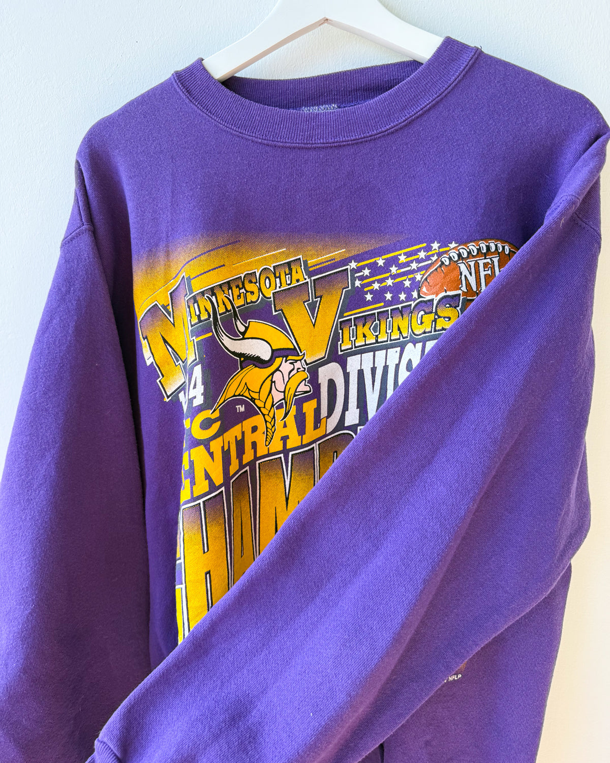 Minnesota Vikings Crewneck (L) - från Competitor (1994)