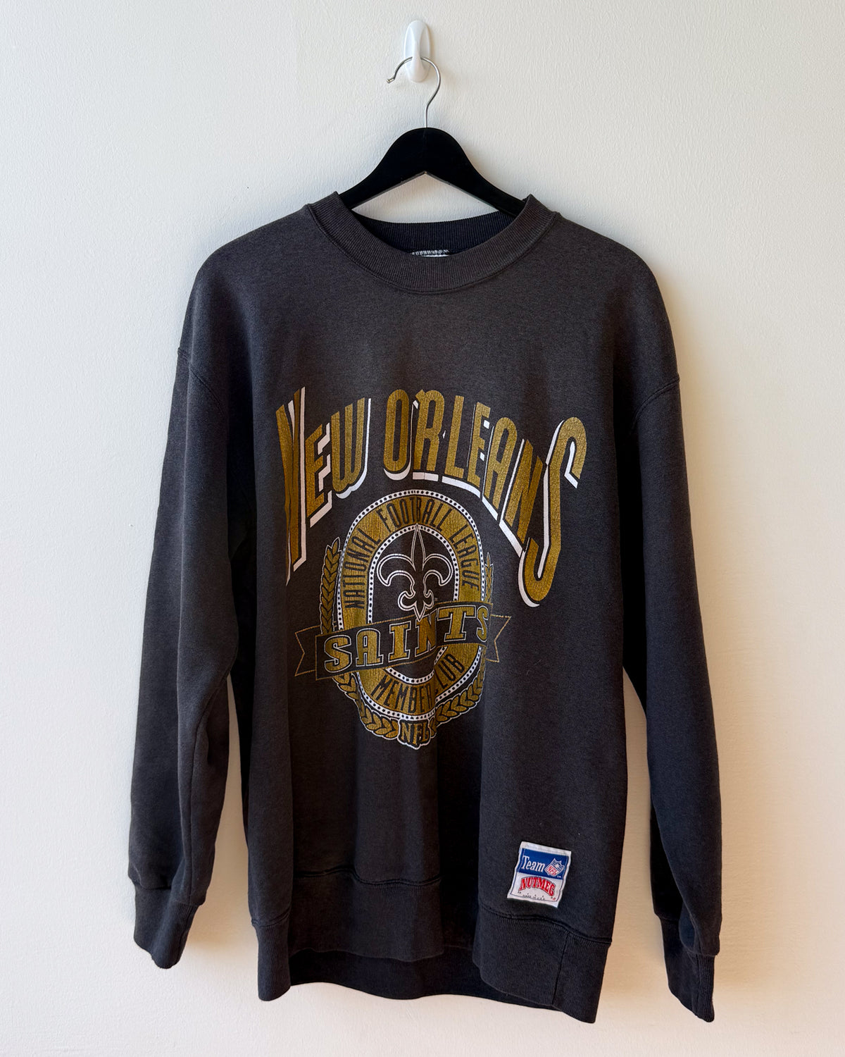 New Orleans Saints Crewneck (L) - från Nutmeg Mills (1992-96)